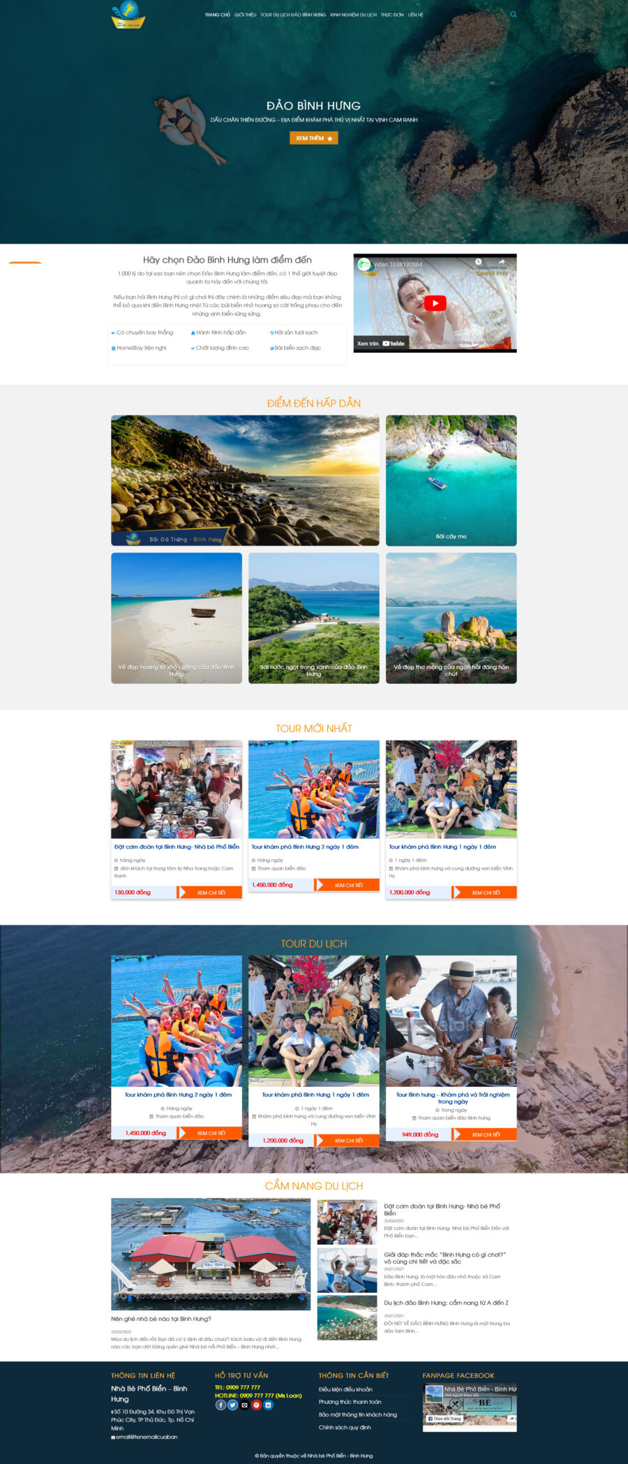 Theme wordpress toud bình hưng giá rẻ